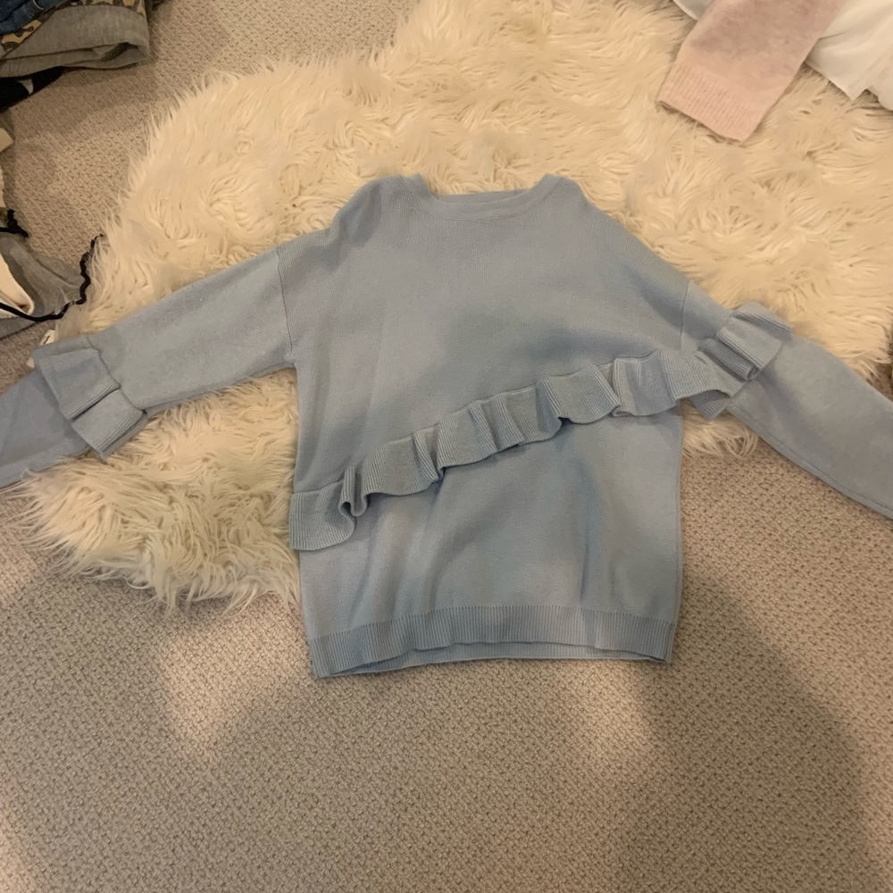 Zara Light Blue Sweater!!